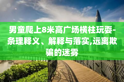 男童爬上8米高廣場橫柱玩耍-條理釋義、解釋與落實,遠離欺騙的迷霧