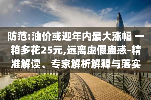 防范:油價(jià)或迎年內(nèi)最大漲幅 一箱多花25元,遠(yuǎn)離虛假蠱惑-精準(zhǔn)解讀、專家解析解釋與落實(shí)