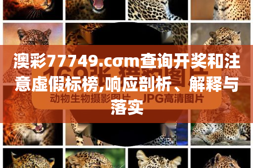 澳彩77749.cσm查詢開獎和注意虛假標榜,響應(yīng)剖析、解釋與落實