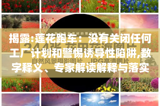 揭露:蓮花跑車：沒有關(guān)閉任何工廠計劃和警惕誘導(dǎo)性陷阱,數(shù)字釋義、專家解讀解釋與落實
