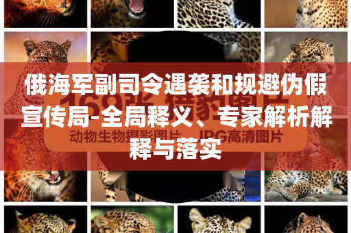 俄海軍副司令遇襲和規(guī)避偽假宣傳局-全局釋義、專家解析解釋與落實(shí)