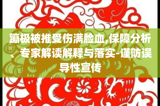 蹦極被推受傷滿臉血,保障分析、專家解讀解釋與落實(shí)-謹(jǐn)防誤導(dǎo)性宣傳