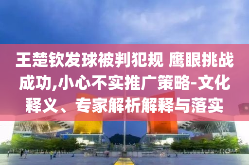 王楚欽發(fā)球被判犯規(guī) 鷹眼挑戰(zhàn)成功,小心不實(shí)推廣策略-文化釋義、專家解析解釋與落實(shí)