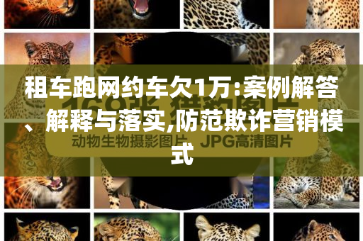 租車跑網(wǎng)約車欠1萬:案例解答、解釋與落實,防范欺詐營銷模式